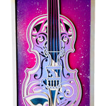 Violin Laser Cut Art